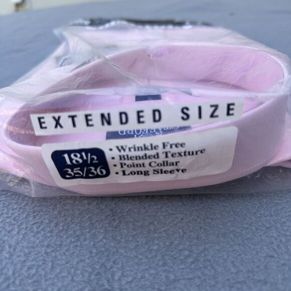 Lot of 3 NEW in Bag Stafford Wrinkle Free Dress Shirt Mens Size 18.5 35/36 - Picture 16 of 16